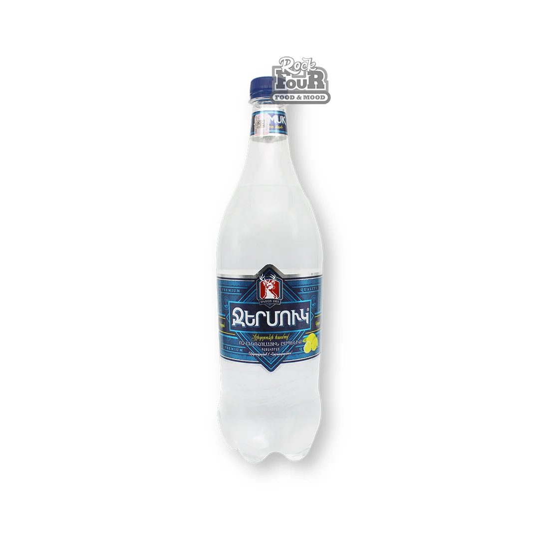 Հանքային ջուր կիտրոնի համով «Jermuk» 1լ